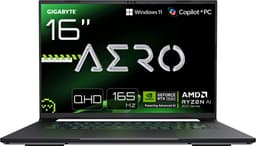 GIGABYTE AERO X16 2WHA3EEC65DP - QHD Gaming Laptop - Ryzen AI 9 HX 370 - RTX 5070 - 16 inch - 165 Hz — thumbnail 1