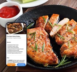 Proscenic T22 airfryer, 5L inhoud, met app, Alexa en touchscreen, 11 voorgeprogrammeerde programma's, laag geluidsniveau — thumbnail 7