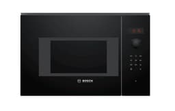 Bosch BFL523MB1F - Serie 4 - Inbouwmagnetron - 38x59 cm - 20 l - Zwart - Eenvoudig te reinigen met hydrolyse — thumbnail 2