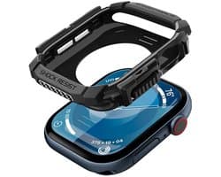 Spigen Rugged Armor Apple Watch 10 (46 Mm) Mat Zwart