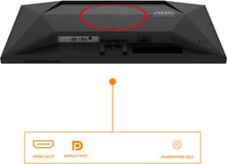AOC G4 24G4HRE - Full HD Fast IPS Gaming Monitor - G-Sync Compatible - 0.5ms - 200hz - Speakers - 24 inch — thumbnail 6