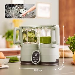 RFWR® Multifunctionele Baby Keukenmachine - 4 in 1 Stoom Blender met Grote Capaciteit - Ideaal voor Gezonde Maaltijden — thumbnail 4