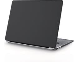 Laptophoes - Geschikt voor Microsoft Surface Laptop 5, 4, 3 en 2 Hoes - Case - 13.5 inch - Model 1950, 1958, 1867, 1769 met Alcantara Toetsenbord - Matte Zwart
