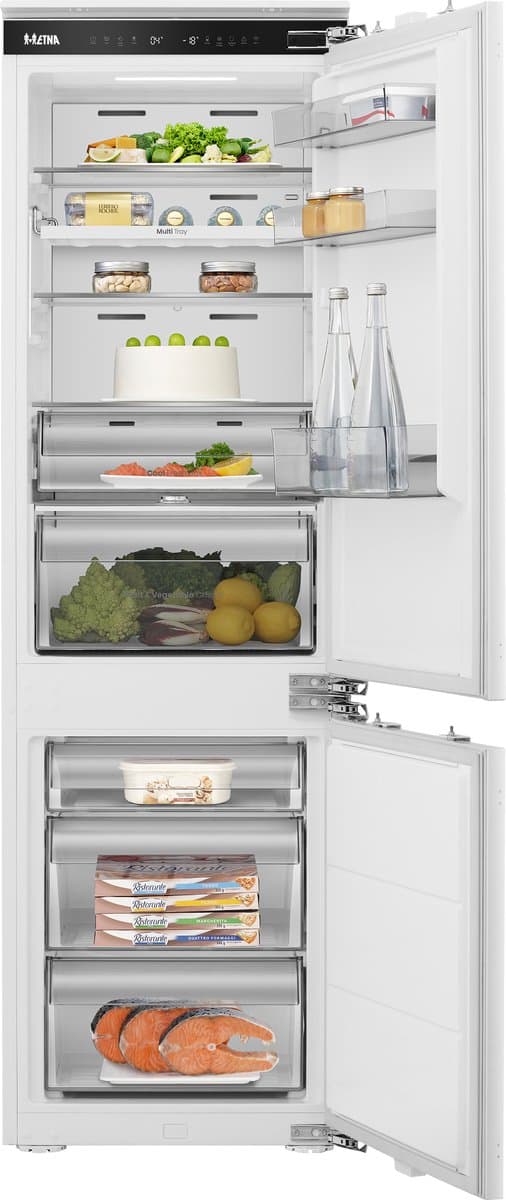 ETNA KCD4178ENF - Koel-vriescombinatie - Energielabel E - 35dB (A) - No Frost - Multi-Air Flow - CoolFresh - SmartZone - Super Cool - Fast Freeze - Inverter Compressor - ConnectLife - 252 Liter — afbeelding 1