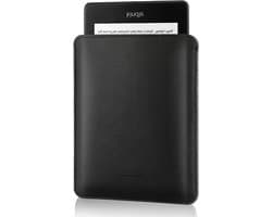 Tablet Sleeve Hoes voor 6-7 Inch E-readers - Beschermende Case met PU Leer en Zacht Vilt - Geschikt voor Kindle - Zwart