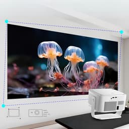 Zenwire® PrimeView IMC460 Pro Projector – Android 14 – Full HD 1080p – 4K & 8K Ondersteuning – 950 ANSI Lumen – WiFi 6 – Bluetooth 5.4 – Autofocus – 2 GB RAM / 16 GB ROM — thumbnail 2
