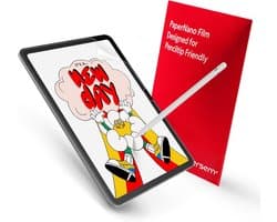 Papieren Beschermfolie voor iPad - Matte PET-folie voor Tekenen en Bescherming tegen Verblinding (11,9 inch, 2022/2025)