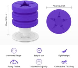 Flexibele Vinyl Schroot Opvanger met Zuignap voor Hobby en Crafting — thumbnail 5