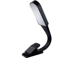 Oplaadbare LED Leeslamp met Klem - Flexibel en Dimbaar voor Bed of Boek