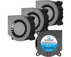40mm 12V Ventilator voor 3D-printer - Hoge Snelheid - Pack van 4 stuks