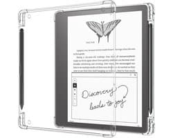 Heldere Hoes voor Kindle Scribe 10.2 Inch Tablet - Dunne en Lichte TPU Aftak voor E-Reader met Penhouder