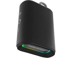 Draagbare Bluetooth luidspreker met 12 uur batterijduur en IPX6-waterdicht
