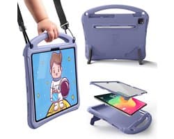 Ruimtepak Hoes voor iPad Air 11 inch en iPad Pro 11 inch – Kindvriendelijke Bescherming met Schermbeschermer en Handvat