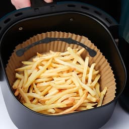 Air Fryer Liner Magneten - 2 stuks - Hittebestendige Silicone - magneetstrip - hittebestendige siliconen gespen - Voor Bakkerijen Cafe Restaurant - zwart — thumbnail 3