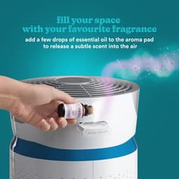Compacte HEPA Luchtreiniger met UV-C Technologie – Effectieve Verwijdering van Allergenen en Geuren voor Kleine Ruimtes — thumbnail 3