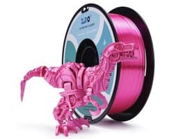 Glanzend 3D PLA Filament 1.75mm - Zijde Roze - Metaalachtige Afwerking - 1KG