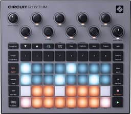 Novation Circuit Rhythm - Standalone Groovebox Sampler - 8 Sample Tracks - 32-Step Sequencer - Bluetooth - Batterij — thumbnail 1