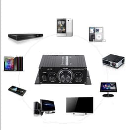 Mini Hifi Stereo Eindversterker Klasse D - 2 x 20W voor Thuis Audio Systeem — thumbnail 3