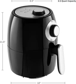 Compacte Airfryer 2.3 Liter - Gezond Frituren met Anti-aanbaklaag — thumbnail 4
