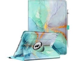 Roteerbare Beschermhoes 360 Graden voor iPad 9.7 inch (5e/6e Gen) en iPad Air 1/2 - Slim & Duurzaam