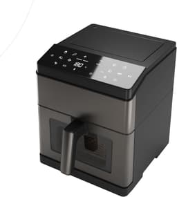 Grote Luchtfriteuse 8L met Digitaal Display, 1800W en Zelfreiniging - RVS — thumbnail 2