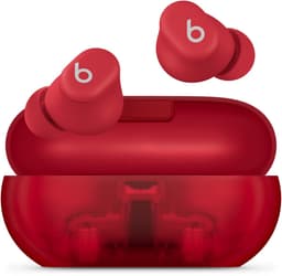 Beats Solo Buds Draadloze Oortjes - Bluetooth In-ear Oordopjes - Transparent Red — thumbnail 1