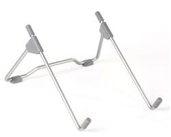 Universele Verstelbare & Opvouwbare Laptop Standaard | Laptop, Tablet, E-Reader & Boek | Aluminium Stand