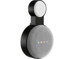 YONO Houder geschikt voor Google Nest Mini – Wall Mount – Zwart