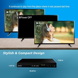DVD Speler met HDMI - Blu Ray Spelers - Externe DVVD Speler — thumbnail 5