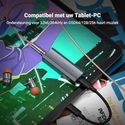 USB-C naar AUX Versterker Dongle met Hi-Res Audiosupport — thumbnail 2