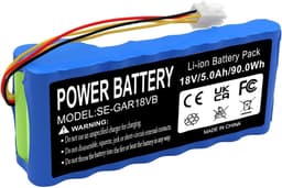 Li-ion 5000mAh 18V Grasmaaier Batterij - Husqvarna Automower 320 - Automower 430X - 589585201 — thumbnail 2