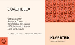 Klarstein Koelkast, Drankkoelkast met Glazen Deur, Geluidsarme Minikoelkast met 2 Planken & App-bediening, Outdoor Koelkast, Kleine Koelkast voor Kamer, Minibar 0–13 °C, Bierkoelkast 50 L — thumbnail 4