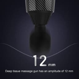 Massage Gun - Deep Tissue – Spier – Nek - Rug - Massager - 6 Snelheden & 6 Massage Hoofden - Professionele Elektrische Spier Gun — thumbnail 4