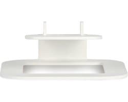 Soundskins - Design tafelstandaard voor Sonos One (SL) en Play 1 - Wit