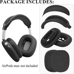 Zachte Siliconen Beschermhoes voor Hoofdtelefoon Kussen en Hoofdband - Krasbestendig en Stofvrij — thumbnail 5