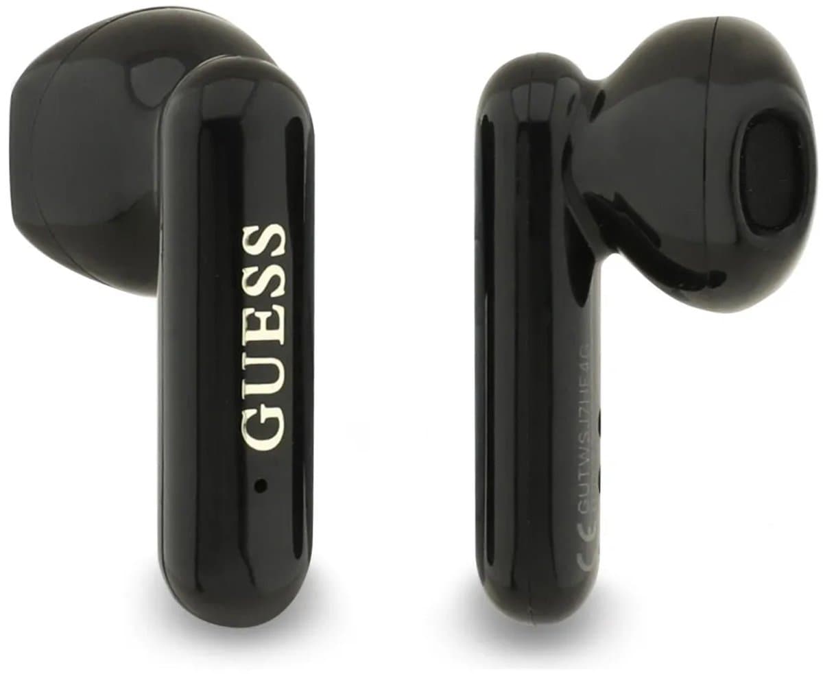 Guess Bluetooth Earbuds - TWS - 4G Metal Logo - Zwart — afbeelding 1