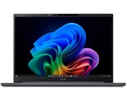 Acer TravelMate TMX414-51-TCO-71ZR Copilot+ PC Intel Core Ultra 7 258V Laptop 35,6 cm (14") WUXGA 32 GB LPDDR5x-SDRAM 1 TB SSD Wi-Fi 7 (802.11be) Windows 11 Pro US International Zwart