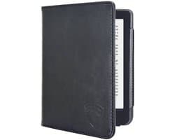 Hoesje Geschikt voor Kobo Clara 2E Luxe Sleepcover - Book Case Hoes Cover - Zwart - ereader hoesje - cover