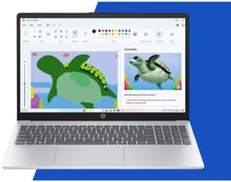 HP OmniBook 3 NGAI | 15.6" Full HD IPS Touchscreen | AMD Ryzen AI 5 330 | 16GB DDR5 | 512GB SSD | Copilot+ | Windows 11 Home | Zilver QWERTY toetsenbord — thumbnail 5