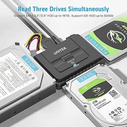 USB 3.0 naar IDE SATA Converter voor Externe Harde Schijf - Ondersteunt 2,5/3,5 inch HDD SSD met DC 12V 2A — thumbnail 3
