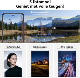 HOTWAV Note 13 Max mobiele telefoon senioren - Smartphone - 256GB - Zwart - mobiele telefoon zonder abonnement - 2 jaar garantie - Met Transparante Hoes - 4G Dual SIM — thumbnail 13