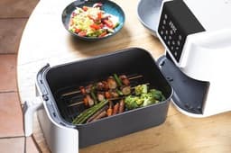 Heteluchtfriteuse 8 liter - Slim Extra Diepe Friteuse met Digitaal Display — thumbnail 2
