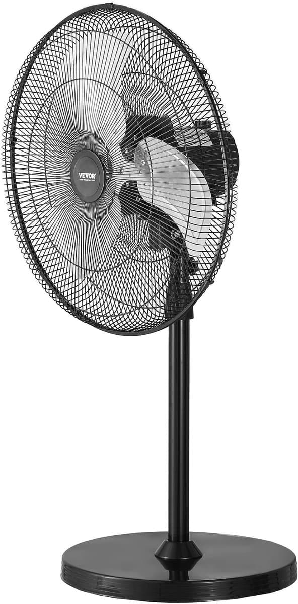 VEVOR 570mm Staande Ventilator 3 Snelheid 110,5-138cm Hoogte Verstelbaar — afbeelding 1