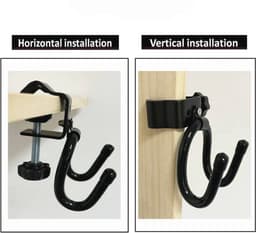 Hoofdtelefoon Stand met Verstelbare Klem - Geschikt voor Gaming en Accessoires — thumbnail 2