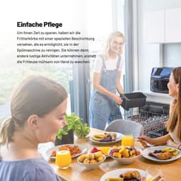 8000 BC Heteluchtfriteuse met Twee Manden - 8L Capaciteit, Digitale Instellingen en Vooraf Ingestelde Programma's — thumbnail 5