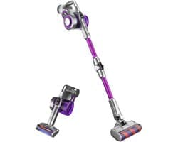 Draadloze stofzuiger met flexibele hoofdbuis en afneembare accu - 200 AW en LED-display