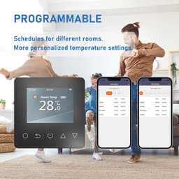 Digitale Thermostaat voor Vloerverwarming met Wekelijkse Programma's en Wifi — thumbnail 5