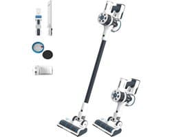 Draadloze 2-in-1 stofzuiger met digitale motor en zelfreinigende elektrische borstel - 200 Watt