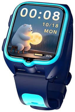 Blackview Z30 - Smartwatch - Kindersmartwatch - 1,75 inch IPS scherm - 4G - GPS - 800 mAh - IP68 waterdicht - Bluetooth 5.3 - Blauw — thumbnail 3