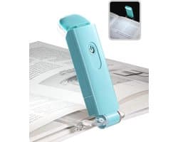 Leeslamp Boekenklem - LED Oplaadbaar Leeslicht met 2 Helderheidsniveaus voor Kinderen en Boekenwurmen